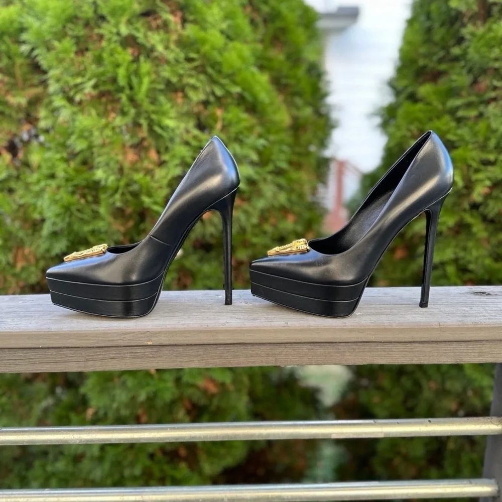 SOLD ON MERCARI ✅VERSACE VIRTUS Pumps - Picture 3 of 10